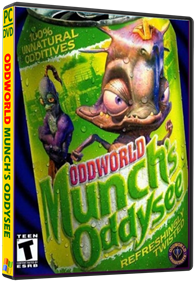 Oddworld: Munch's Oddysee HD - Box - 3D Image