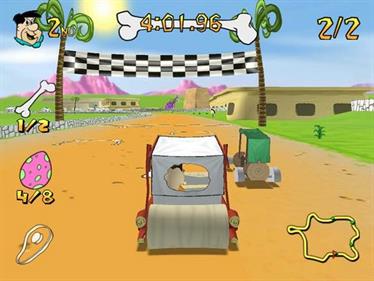 The Flintstones: Bedrock Racing - Screenshot - Gameplay Image