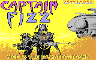 Captain Fizz Meets the Blaster-Trons - Screenshot - Game Title Image