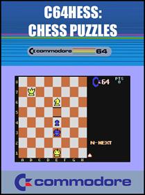 C64hess: Chess Puzzles - Fanart - Box - Front Image