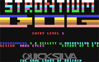 Strontium Dog and the Death Gauntlet - Screenshot - Game Title Image