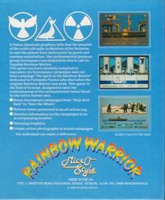 Rainbow Warrior - Box - Back Image