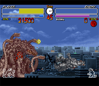 Godzilla: Kaiju Daikessen - Screenshot - Gameplay Image