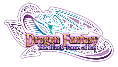 Dragon Fantasy: The Black Tome of Ice - Clear Logo Image