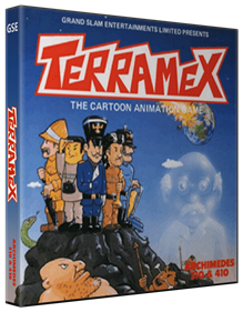 Terramex: The Cartoon Animation Game - Box - 3D Image