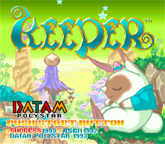 Keeper - Screenshot - Game Title Image