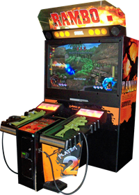 Rambo - Arcade - Cabinet Image