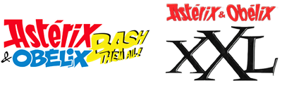 2 in 1: Asterix & Obelix: Bash Them All! / Asterix & Obelix XXL - Clear Logo Image