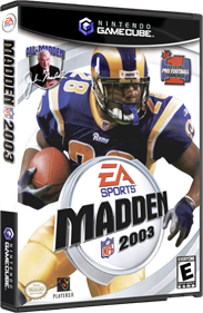 Madden NFL 2003 - Box - 3D Image