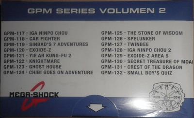 Casio GPM-Compilation Volumen 2 - Box - Back Image