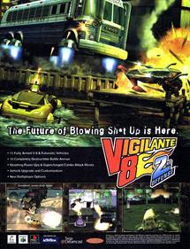 Vigilante 8: 2nd Offense - Advertisement Flyer - Front Image