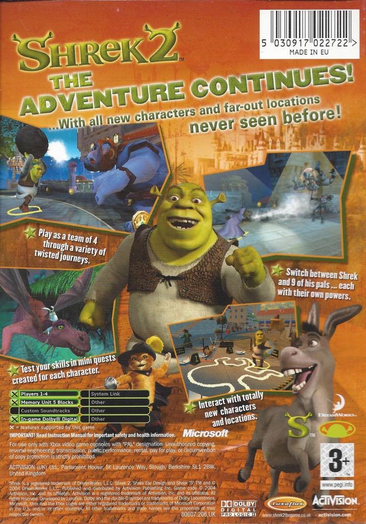 Shrek 2 Images LaunchBox Games Database