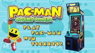 Pac-Man Chomp Mania - Advertisement Flyer - Front Image