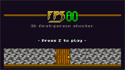 FPS80 - Screenshot - Game Title Image