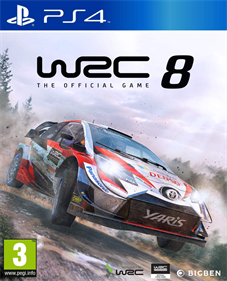 WRC 8: FIA World Rally Championship - Box - Front Image