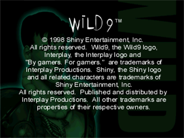 Wild 9 - Screenshot - Game Title Image