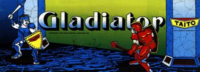 Gladiator (Taito) - Arcade - Marquee Image