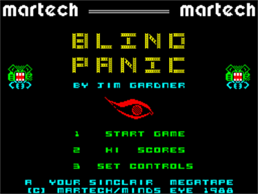 Blind Panic - Screenshot - Game Select Image