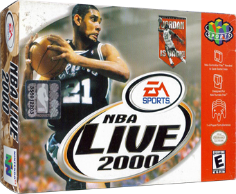 NBA Live 2000 - Box - 3D Image