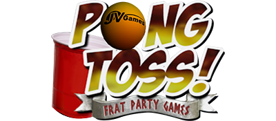 Pong Toss! Frat Party Games - Clear Logo Image