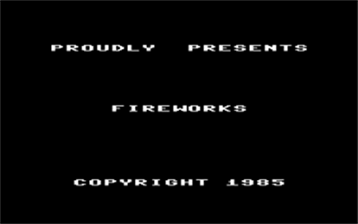 The Complete Computer Fireworks Celebration Kit - Screenshot - Game Title Image