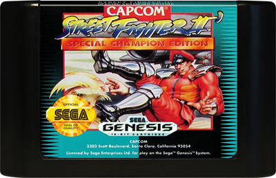 Street Fighter II': Special Champion Edition - Cart - Front Image