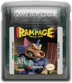 Rampage: World Tour - Fanart - Cart - Front Image