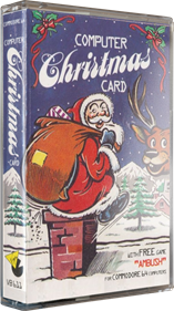 Computer Christmas Card - Box - 3D Image