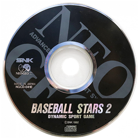 Baseball Stars 2 - Disc Image