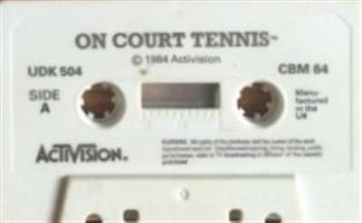 On-Court Tennis - Cart - Front Image