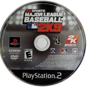 Major League Baseball 2K9 - Disc Image
