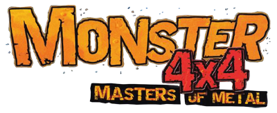 Monster 4x4: Masters of Metal - Clear Logo Image