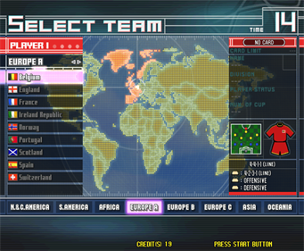 Virtua Striker 4 Ver.2006 - Screenshot - Game Select Image