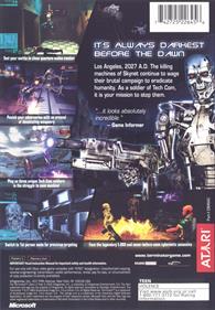 The Terminator: Dawn of Fate - Box - Back Image