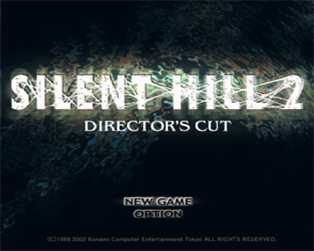 Silent Hill 2: Director's Cut - Screenshot - Game Title Image