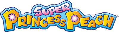 Super Princess Peach - Clear Logo Image