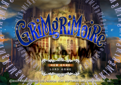 GriMgRiMoiRe - Screenshot - Game Title Image