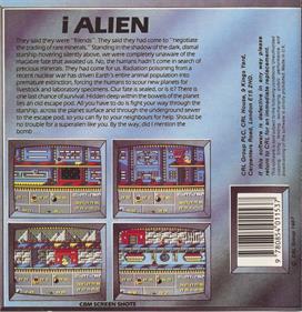 I Alien - Box - Back Image