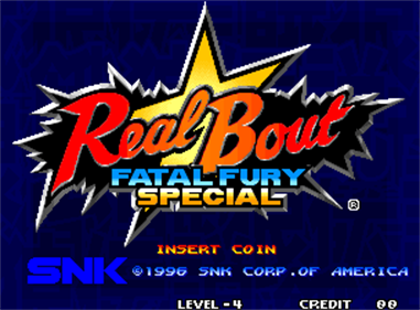 Real Bout Fatal Fury Special - Screenshot - Game Title Image
