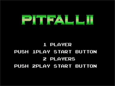 Pitfall II - Screenshot - Game Title Image