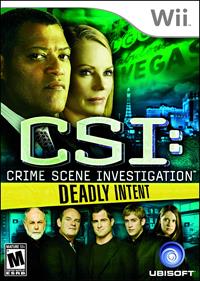 CSI: Deadly Intent - Box - Front Image