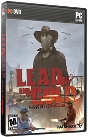 Lead and Gold: Gangs of the Wild West - Box - 3D Image