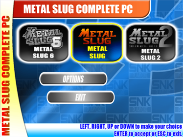 Metal Slug Collection - Screenshot - Game Select Image