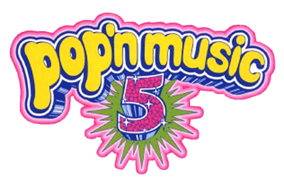 Pop'n Music 5 - Clear Logo Image