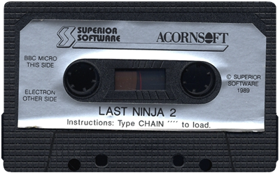 Last Ninja 2 - Cart - Front Image
