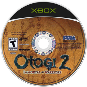 Otogi 2: Immortal Warriors - Disc Image