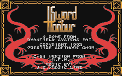 Sword of Honour - Screenshot - Game Title Image