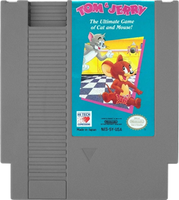 Tom & Jerry: The Ultimate Game of Cat and Mouse! - Cart - Front Image