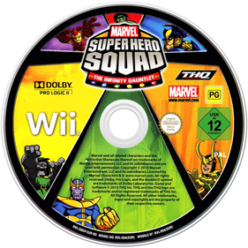Marvel Super Hero Squad: The Infinity Gauntlet  - Disc Image