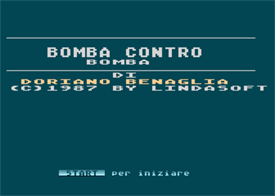 Bomba Contro Bomba - Screenshot - Game Title Image